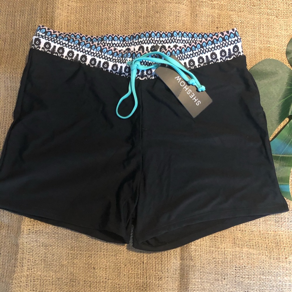 Sheshow black bikini shorts size M